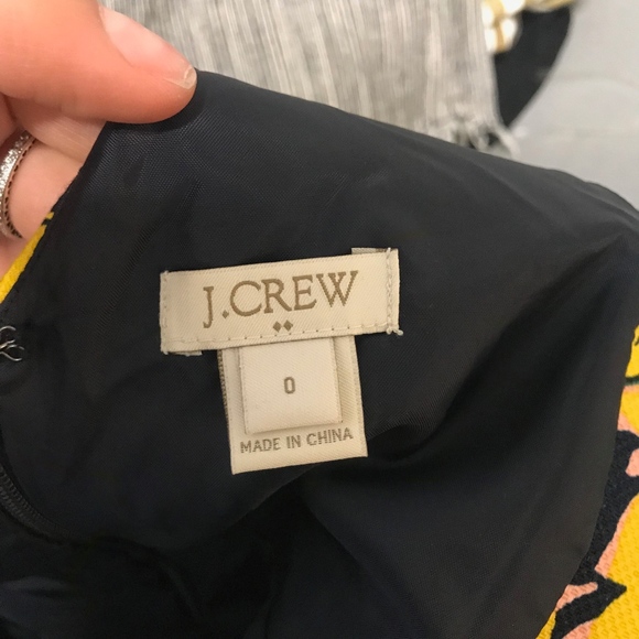 Floral Yellow and Black Women's Dress - Picture 2 of 5